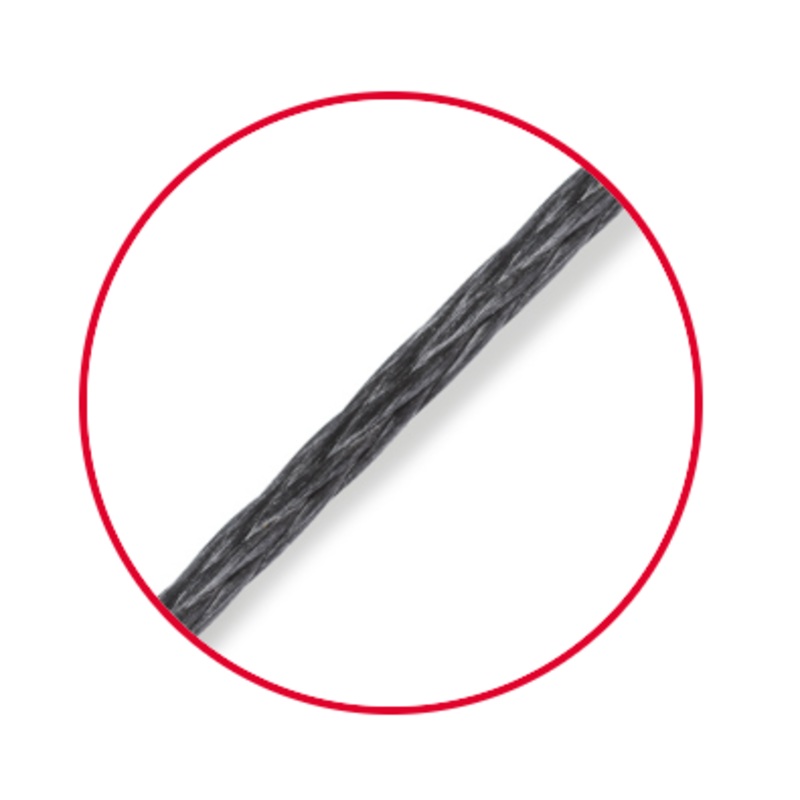 MARLOW EXCEL D12 MAX 99 4MM BLACK – SOLD PER METRE
