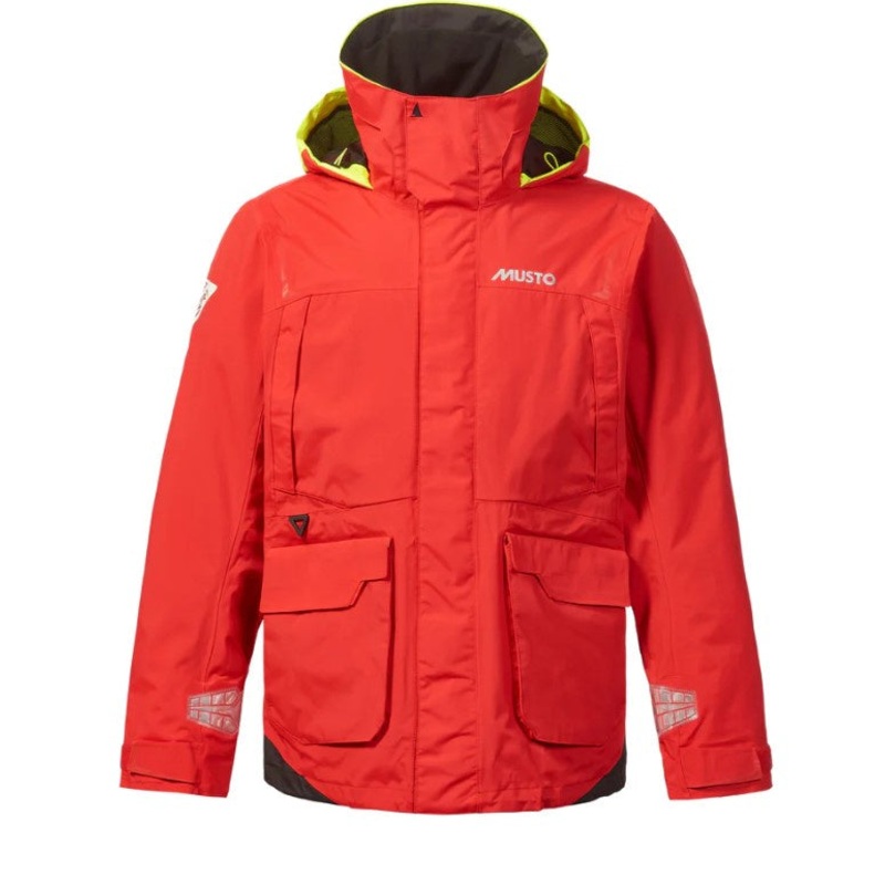 MUSTO MEN’S BR1 CHANNEL JACKET – RED