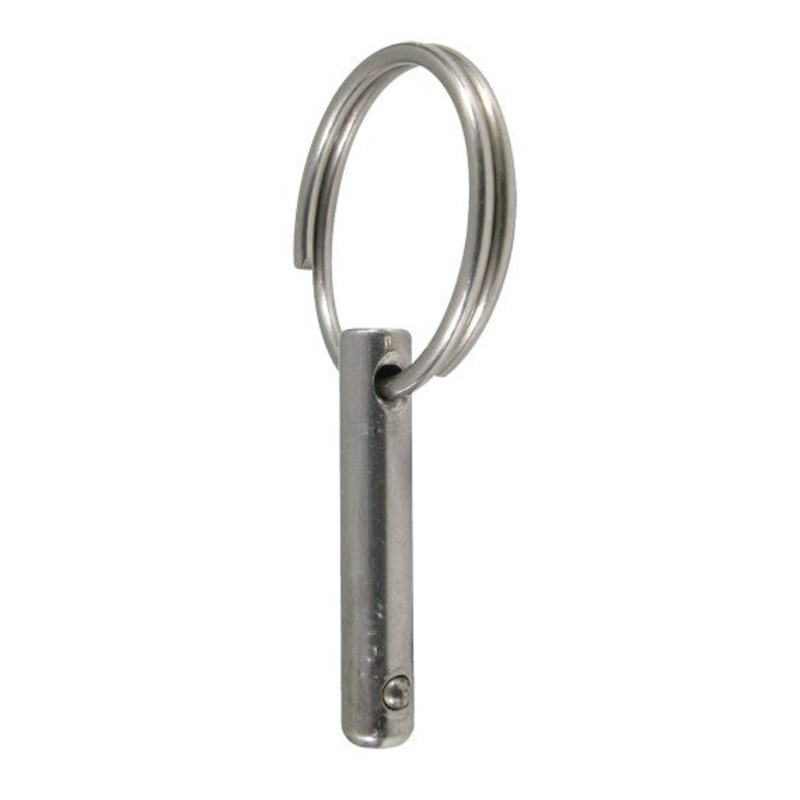QUICK RELEASE PIN  – 316 STAINLESS  –  1/4 X 7/8 INCH