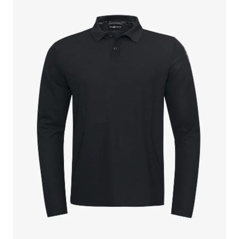 SAIL RACING BOW TECH POLO LONG SLEEVE – CARBON