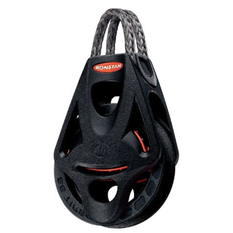 RONSTAN SERIES 40 BB ORBIT BLOCK WITH LINK HEAD & BECKET