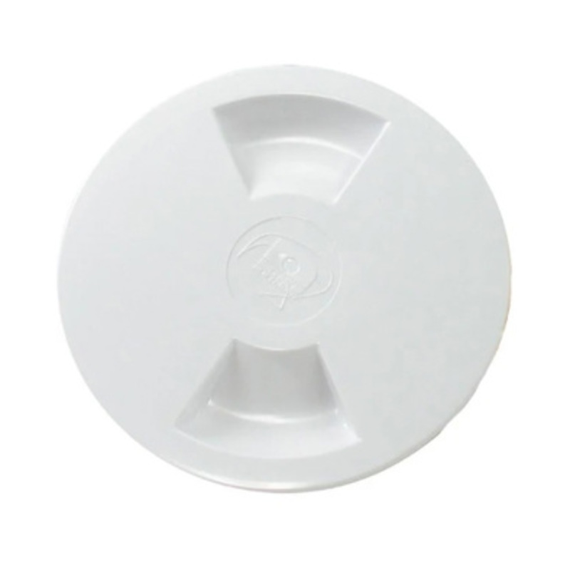 WHITE NAIRN PORT LID ONLY  -125MM