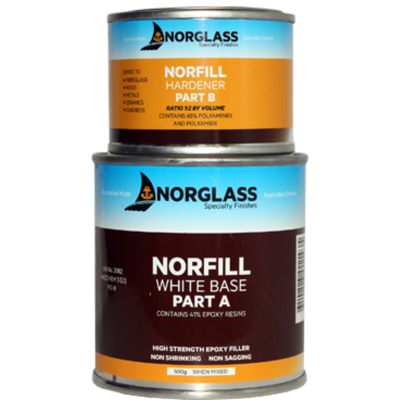 1153 NORFILL WHITE EPOXY FILLER 250G – AVAILABLE IN STORE ONLY
