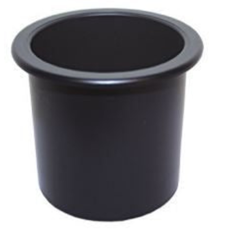 CAN HOLDER -RECESS BLACK