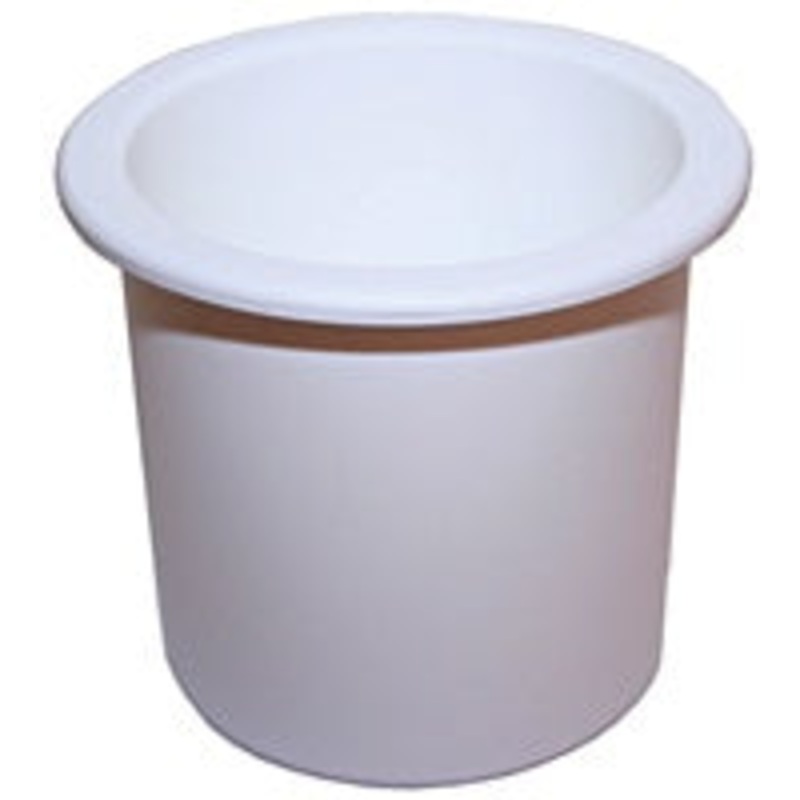 CAN HOLDER -RECESS WHITE