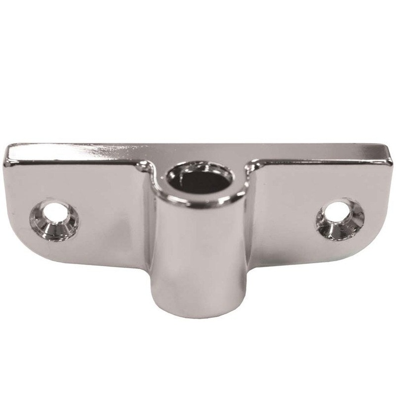 CHROME ROWLOCK PLATES SIDE MOUNT PLATES – 3/8