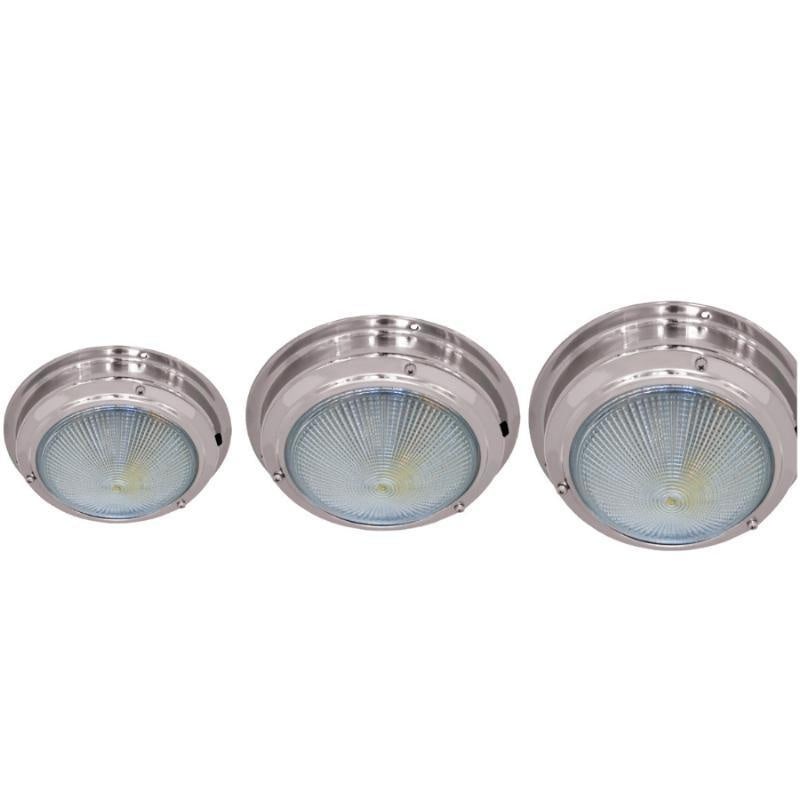 LED DOMELIGHT S/S MED 12V