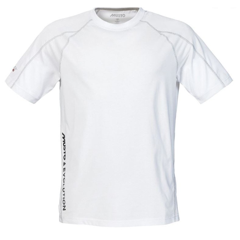 MUSTO EVOLUTION S/S TEE – WHITE