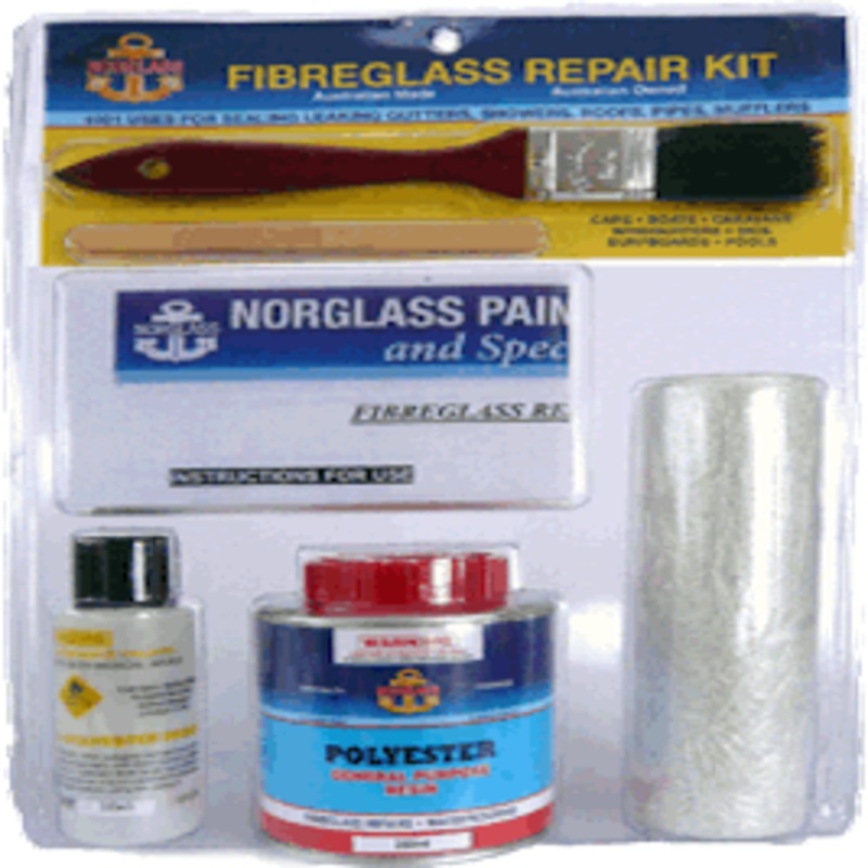 NORGLASS FIBREGLASS REPAIR KIT UNIT