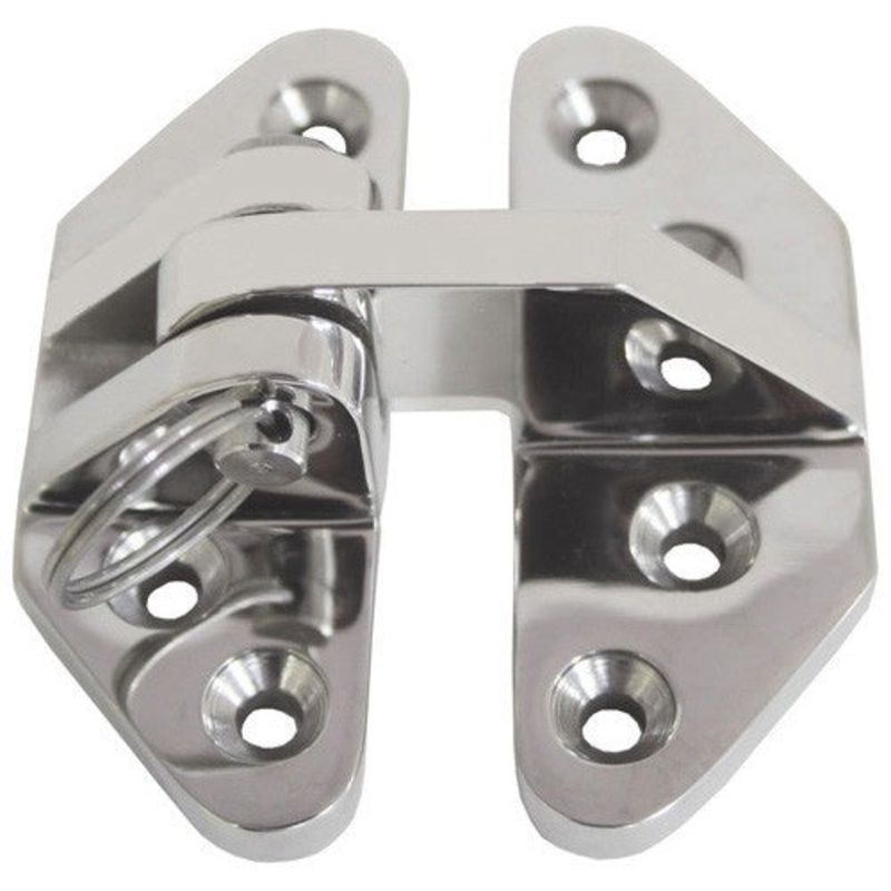 SEPARATING HATCH  HINGE 76X64MM – 316 STAINLESS STEEL