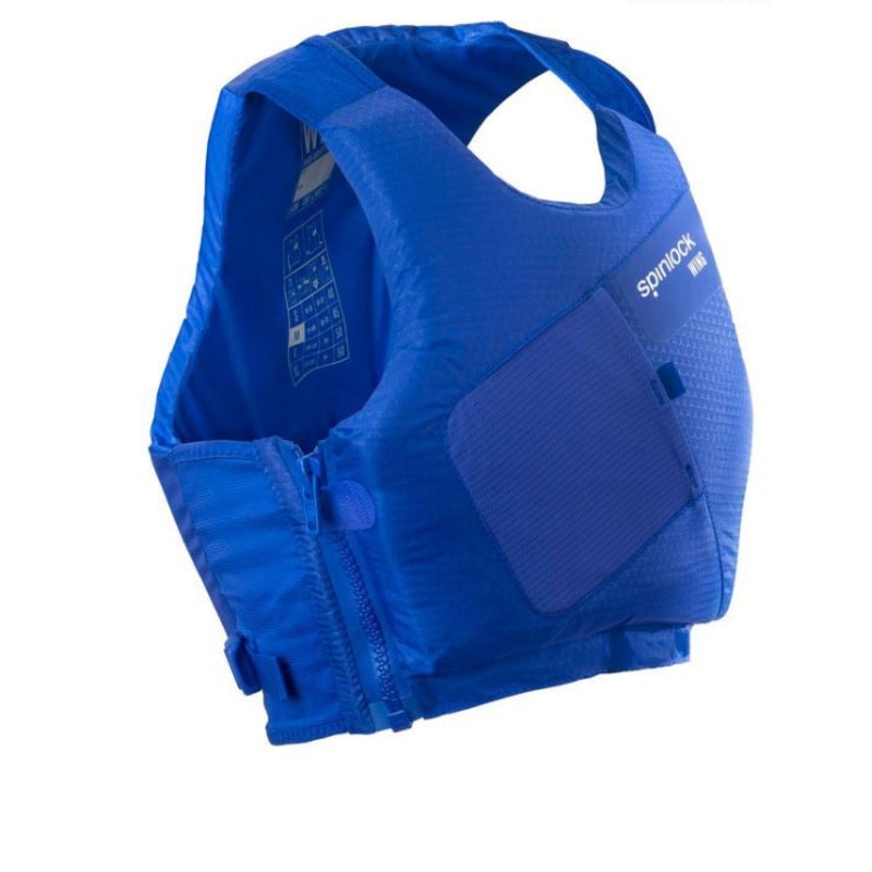 SPINLOCK WING SIDE ZIP PFD 50N – COBALT BLUE