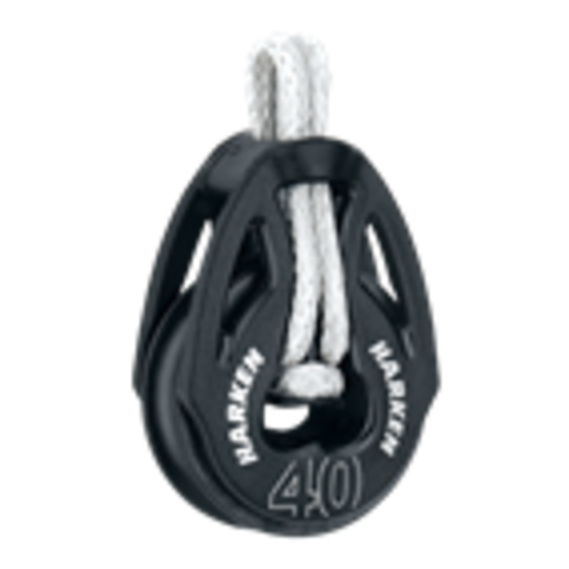 HARKEN 2148 40MM CARBO T2 LOOP SOFT ATTACH BLOCK