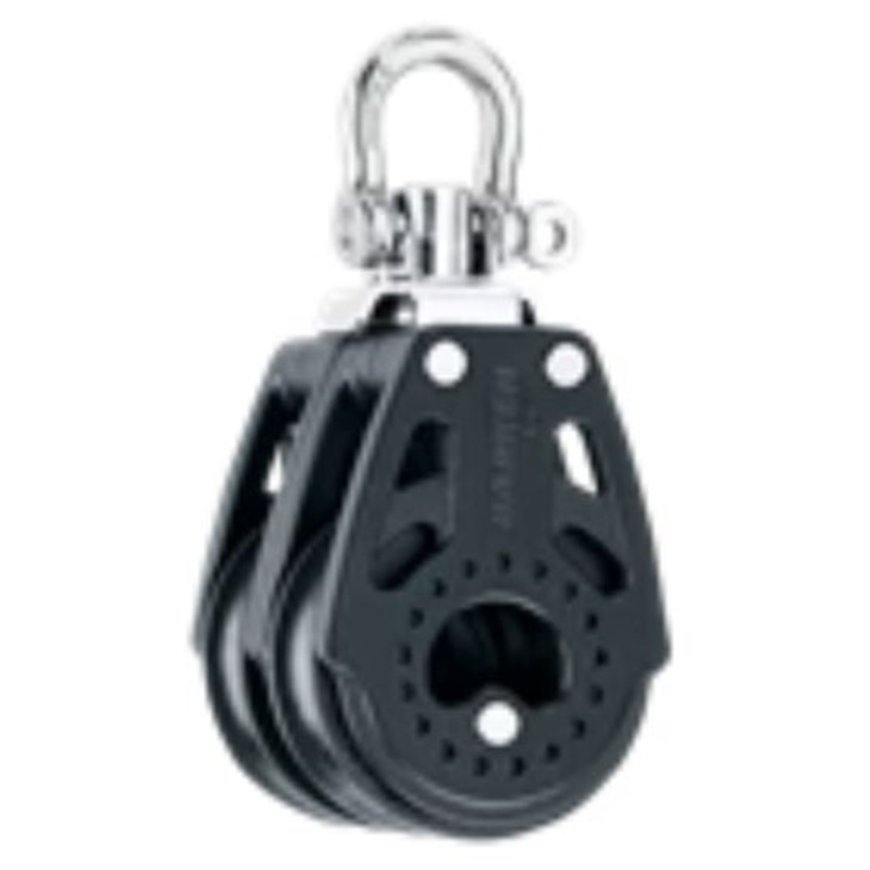 HARKEN 2638 40MM CARBO DOUBLE SWIVEL BLOCK