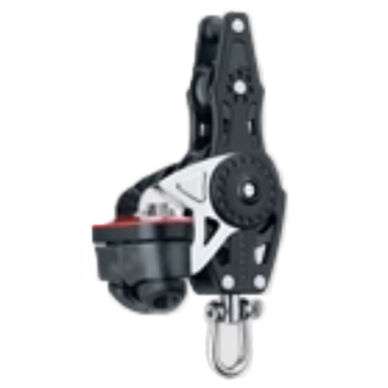 HARKEN 40MM CARBO FIDDLE W/CAM CLEAT & BECKET