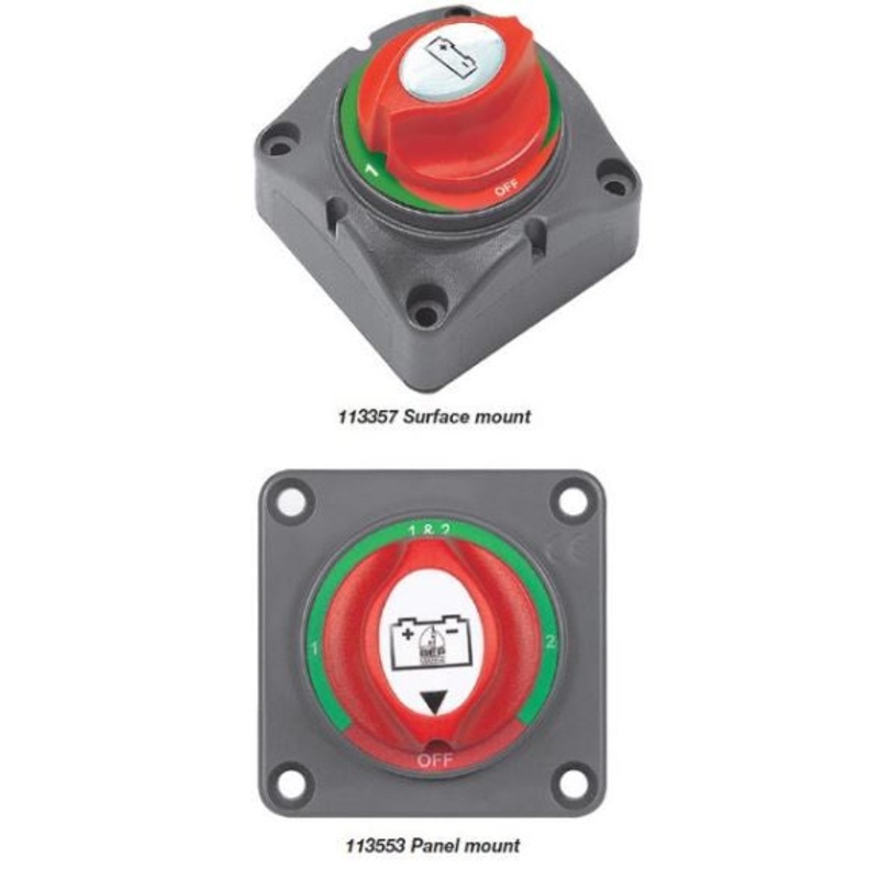 BEP MINI FOUR POSITION BATTERY SWITCH