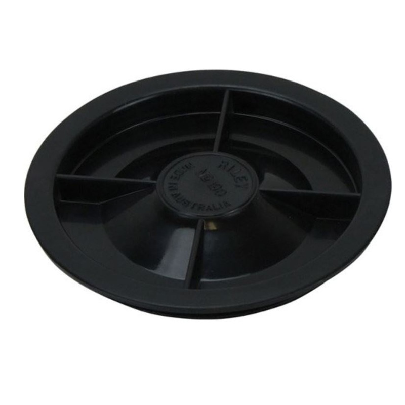 RILEY LID PLASTIC-SUIT 102MM  HOLE