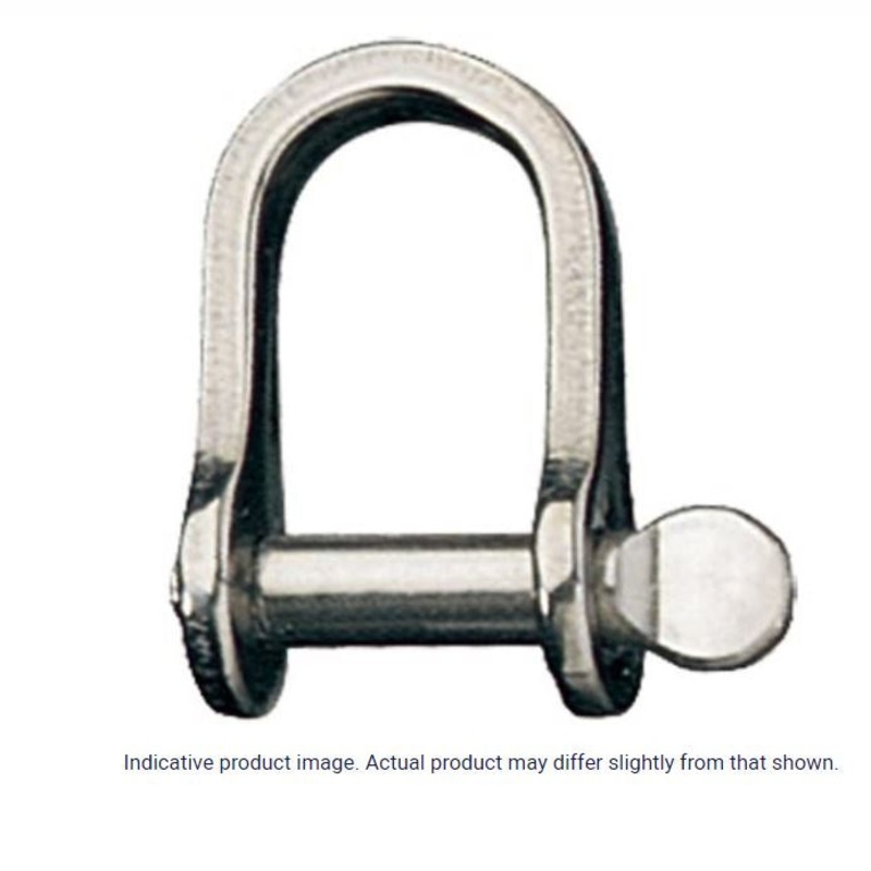 RONSTAN D SHACKLE, 5/32 INCH PIN,L:15MM,W:10MM