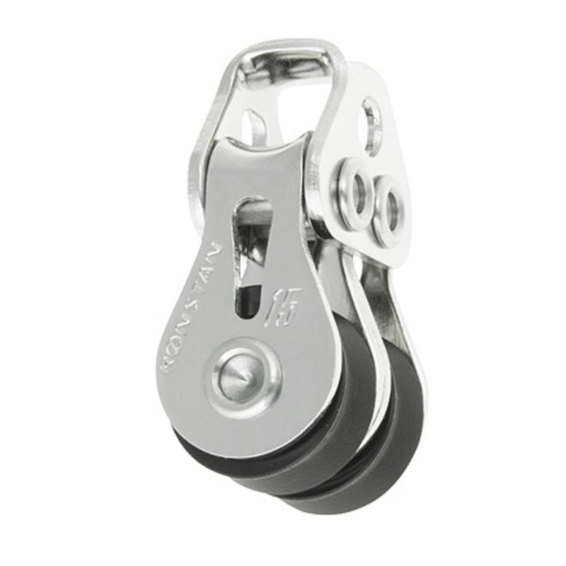 RONSTAN SERIES 15 BB DOUBLE BLOCK (NO SHACKLE)
