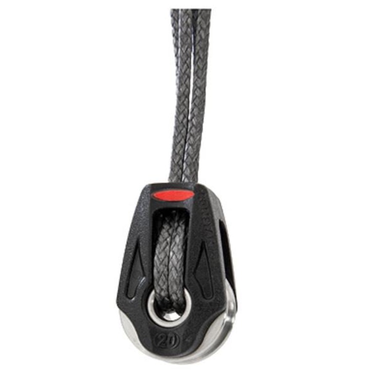 RONSTAN SERIES 20  BB SINGLE BLOCK WITH BECKET & LASHING