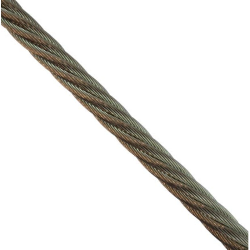 4MM RONSTAN 7X19 WIRE 316G STAINLESS – SOLD PER METRE