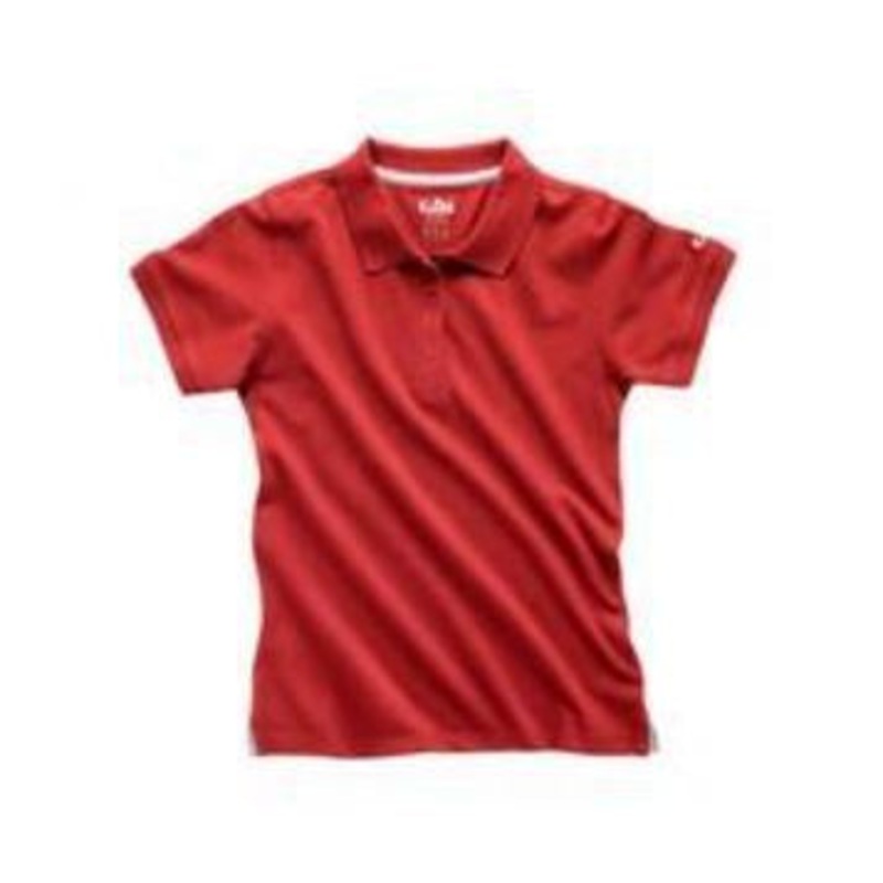 GILL WOMENS POLO SHIRT 167W – RED – LAST ONES