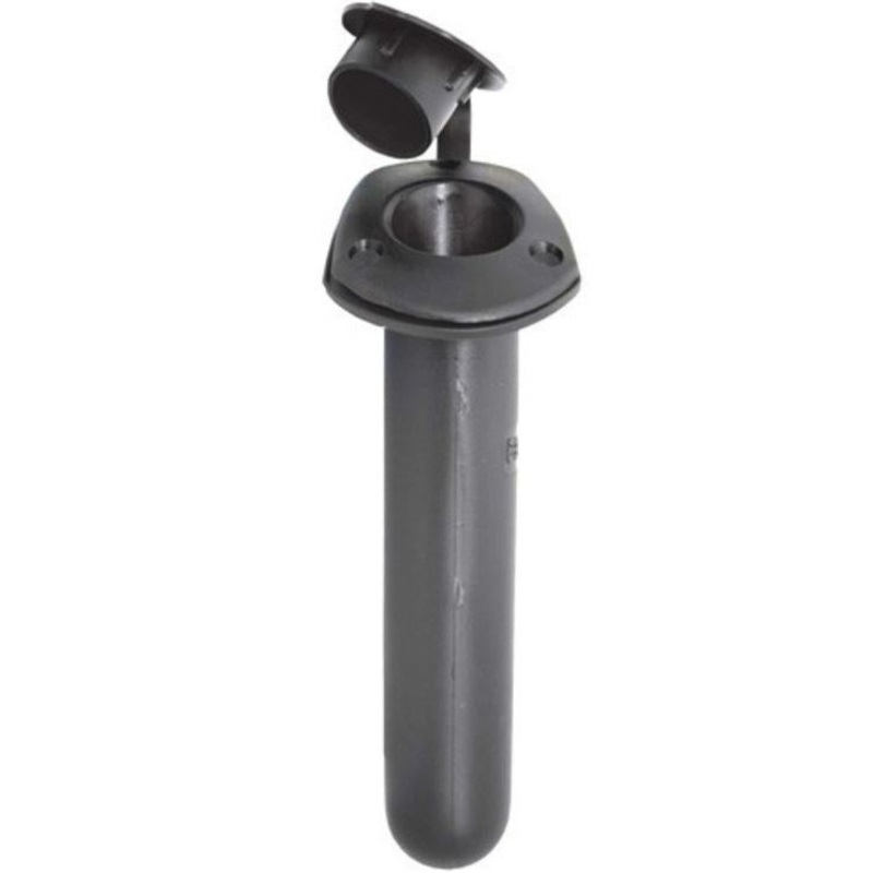 ROD HOLDER – LARGE OVAL HEAD & SEALING CAP – BLACK