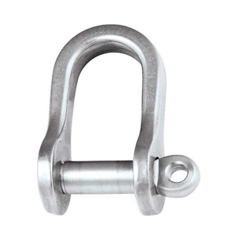 RONSTAN D SHACKLE – COINED HEAD WITH HOLE – PIN 8MM (5/16 )PIN