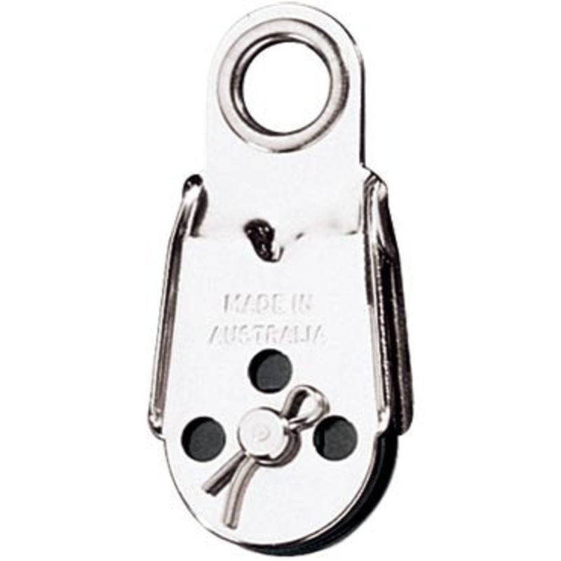 RONSTAN DINGHY BLOCK FERRULE TOP SUITS ROPE OR WIRE