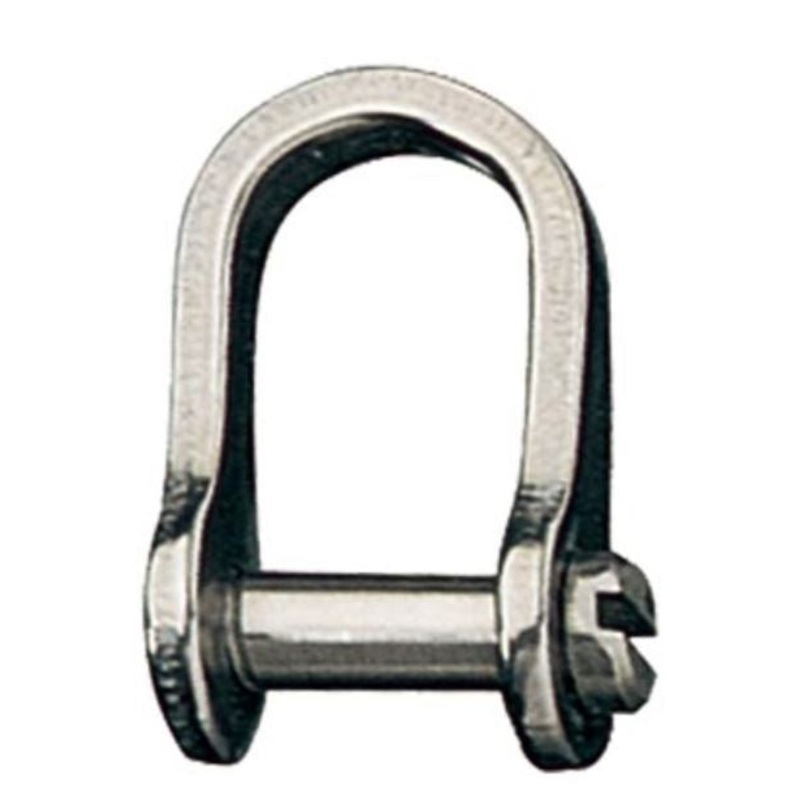 RONSTAN SLOTTED PIN D SHACKLE –  5/32INCH ,L:16MM,W:10MM
