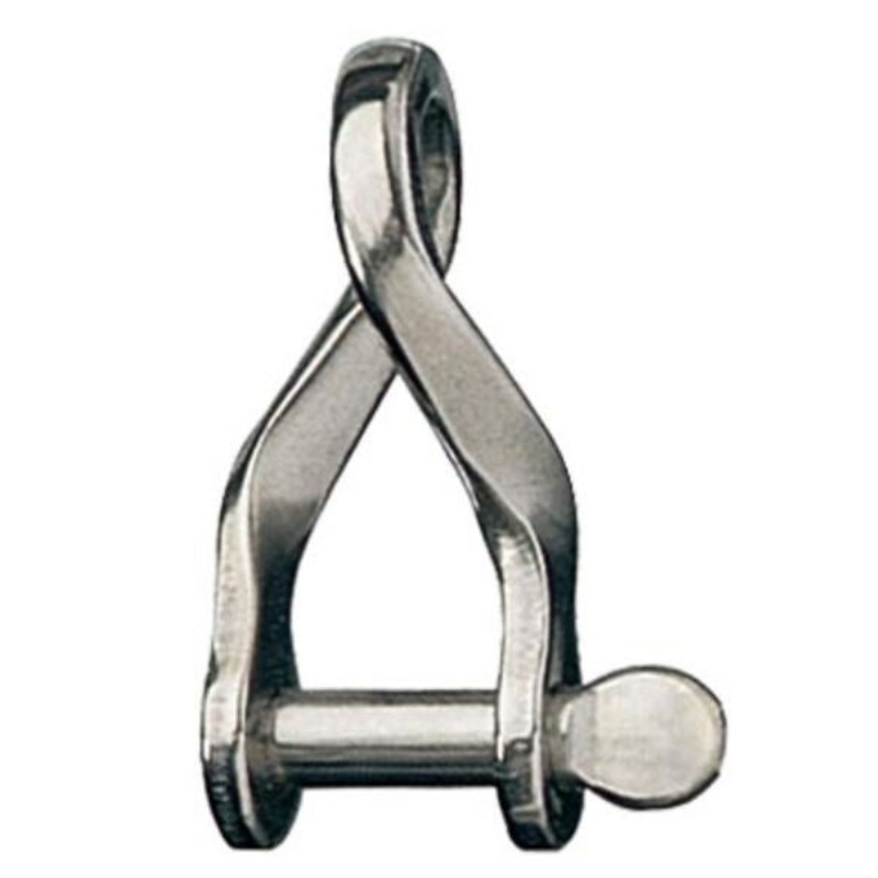 RONSTAN TWISTED SHACKEL ,PIN 4MM,L:22.7MM,W:10MM