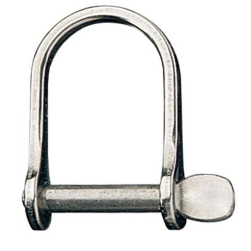 RONSTAN WIDE DEE SHACKLE – Pin 1/4inch,L:39mm W:30mm