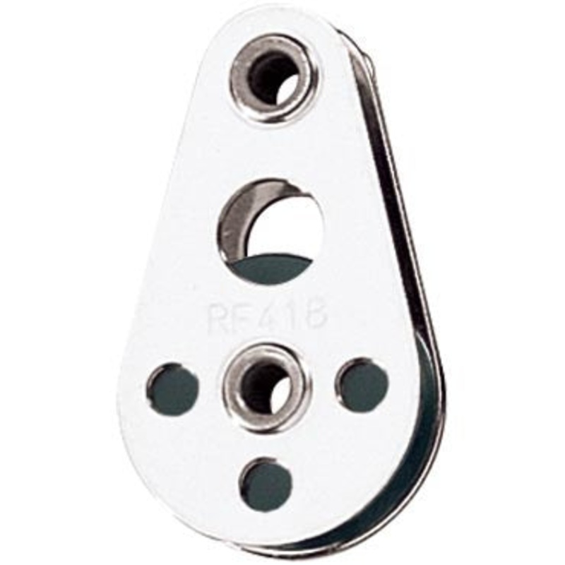 RONSTAN WIRE BLOCK (25MM SINGLE BLOCK, TUBE RIVET HEAD)