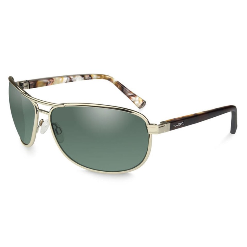 WILEY X KLEIN | POLARISED GREEN LENS W/ GOLD FRAME