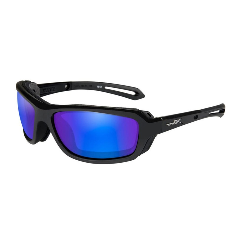 WILEY X WAVE | POLARISED BLUE W/ GLOSS BLACK FRAME
