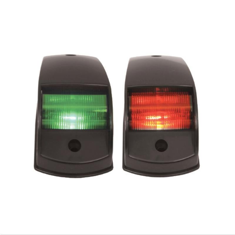 PORT & STARBOARD LIGHTS RECTANGLE – LED (PAIR) – BLACK