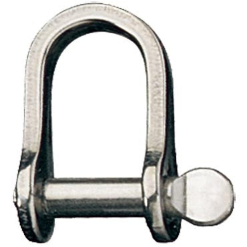 RONSTAN D SHACKLE – PIN 3/16 INCH, L:18MM, W:11MM