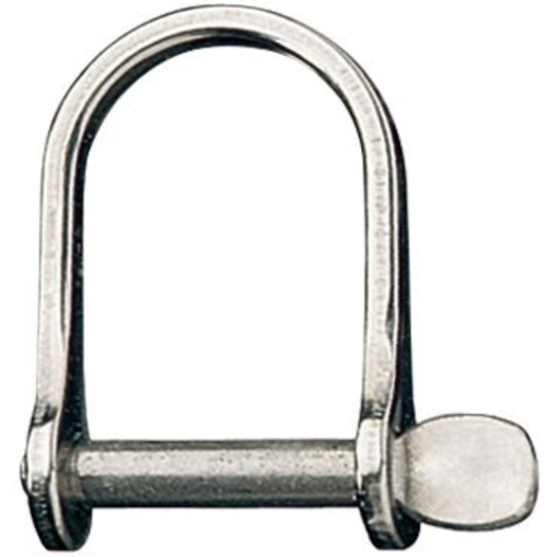 RONSTAN D SHACKLE, WIDE, PIN 3/8, L:55MM, W:29MM