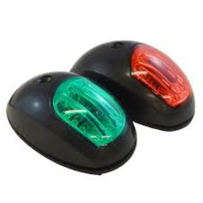 SIDE  MOUNT LED NAVIGATION LIGHTS – BLACK