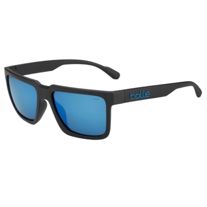 BOLLE  FRANK BLACK MATTE – OFFSHORE BLUE POLARIZED