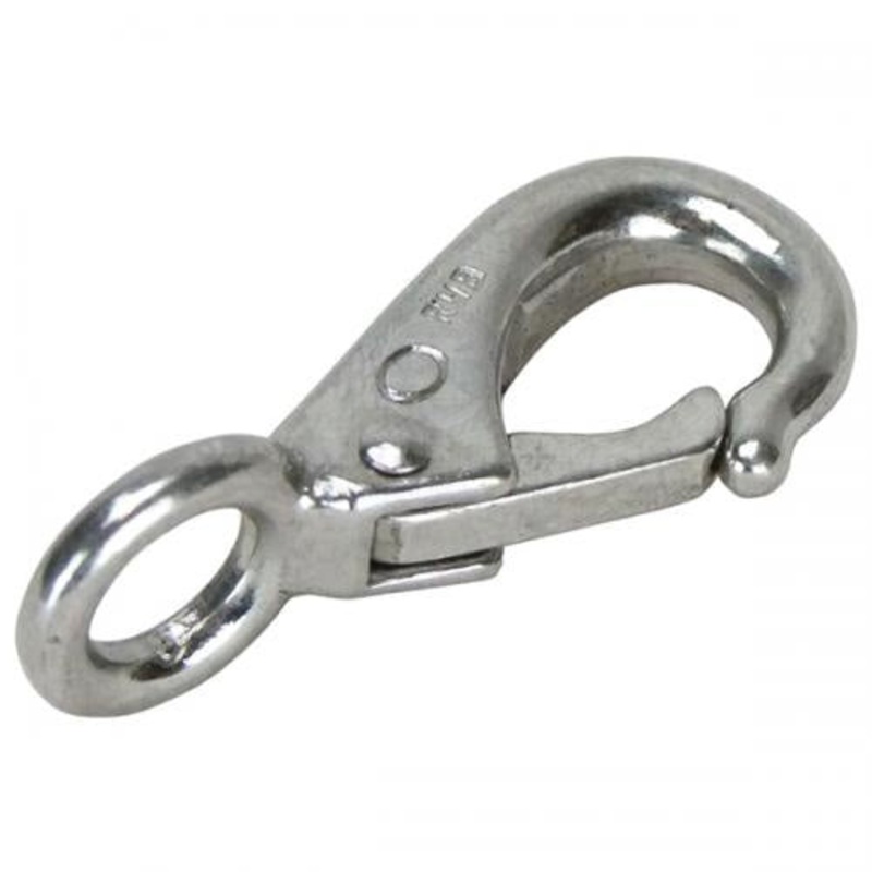 FIXED SNAP HOOK 316 STAINLESS STEEL – 72.8MM