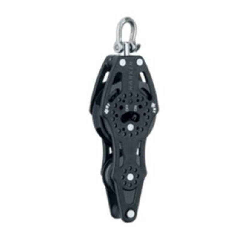 HARKEN 2674 CARBO FIDDLE RATCHET W/BECKET – 57MM
