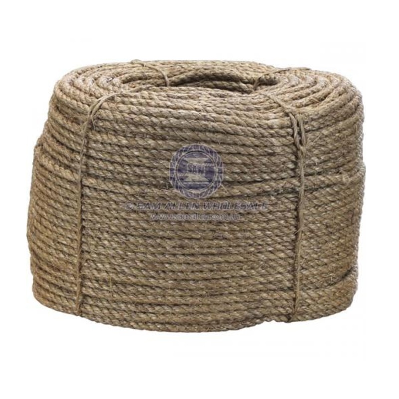 NATURAL ROPE 10MM -3 STRAND  – SOLD PER METRE