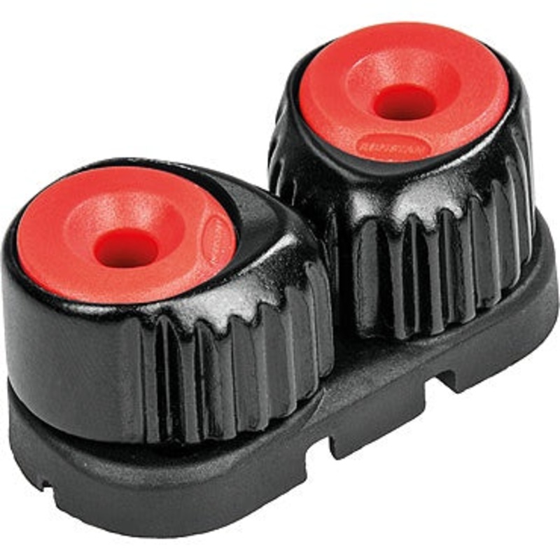 RONSTAN ALLOY CAM CLEAT – RED/BLACKBASE – SMALL