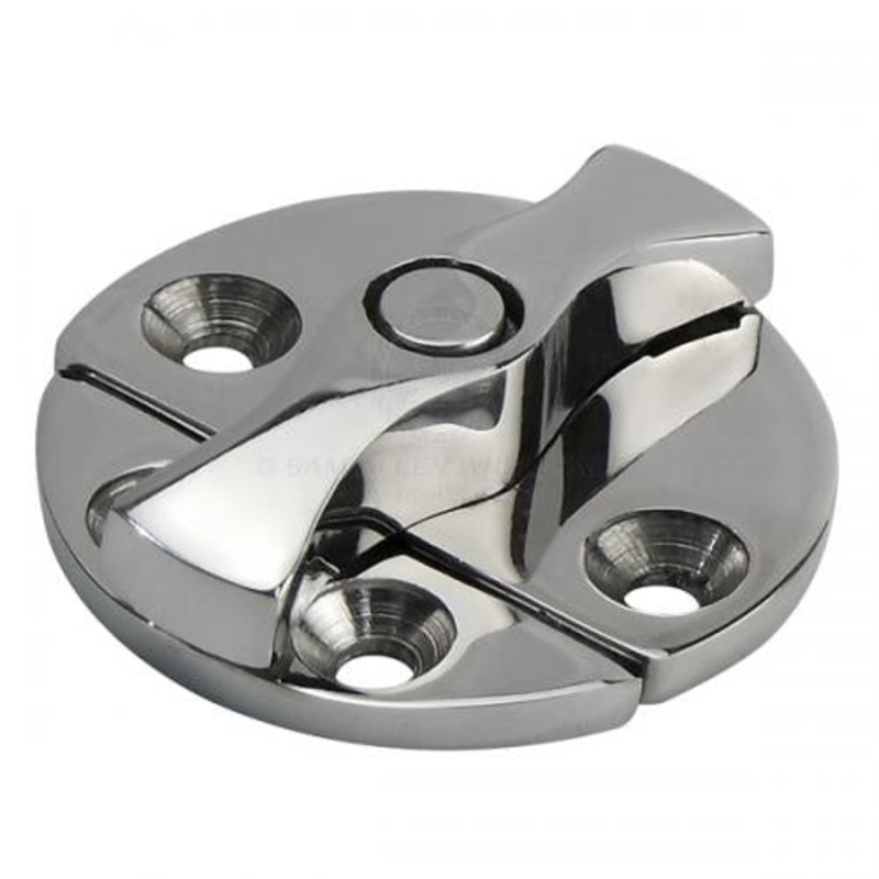 ROUND DOOR CATCH – 45MM – 316 STAINLESS STEEL