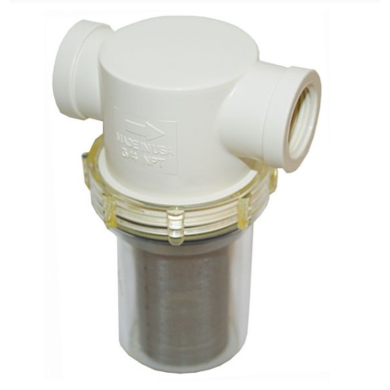 RW BASHAM  RAW WATER STRAINER 1/2