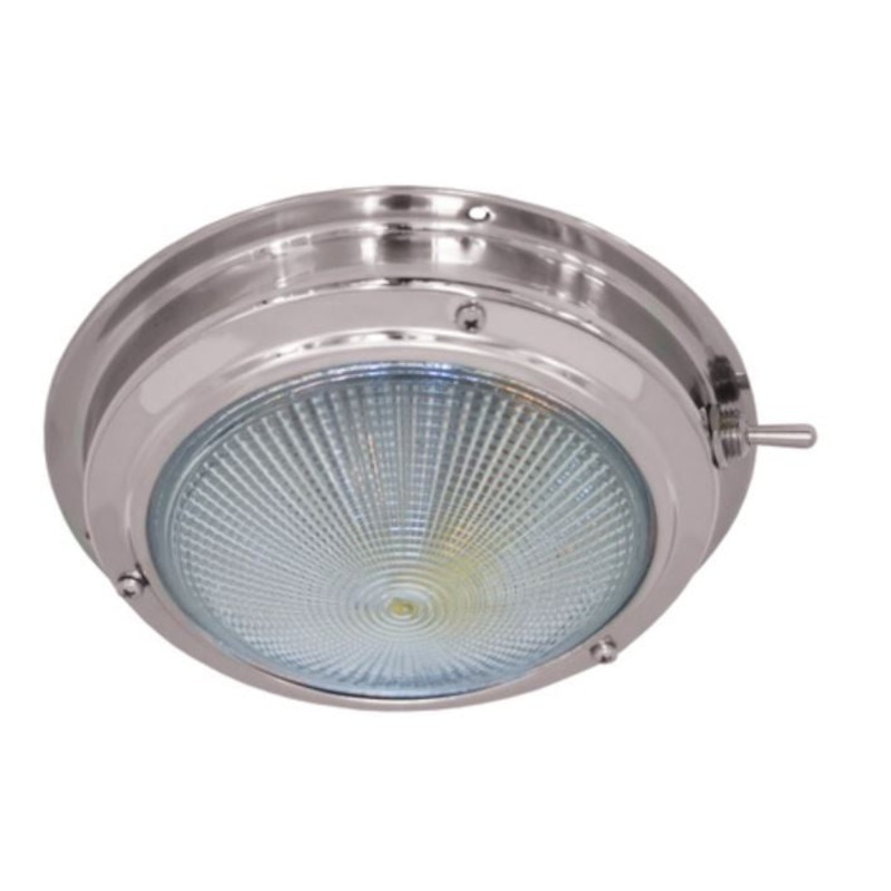 SMALL LED STAINLESS STEEL DOME LIGHT – 12V