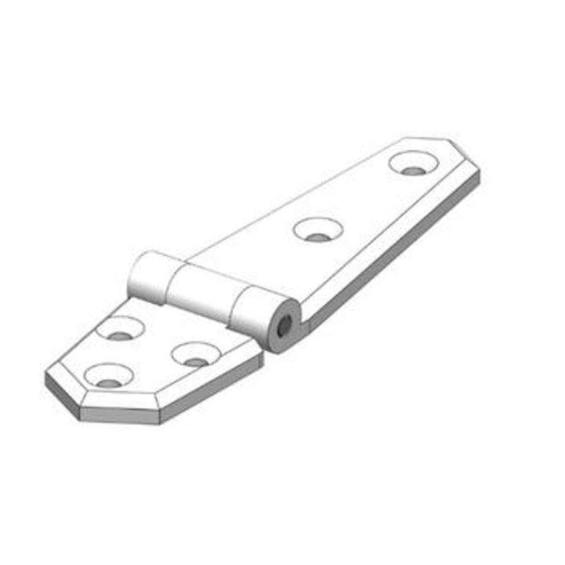 TRUDESIGN LARGE NYLON HINGES – WHITE