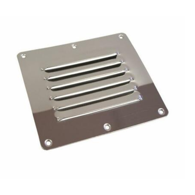 304 STAINLESS STEEL 6 LOUVRE VENTS 127MM X 115MM