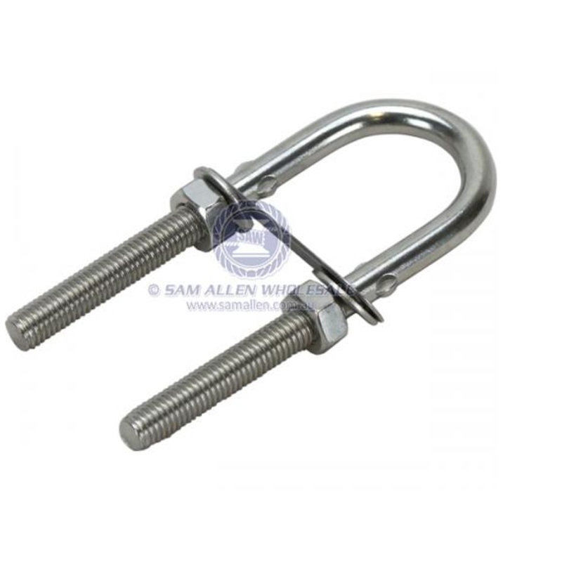 304G STAINLESS U-BOLT – 8MM X 80MM