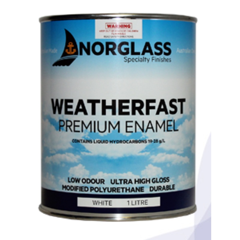 8002 WEATHERFAST GLOSS WHITE 500ml *SOLD IN STORE ONLY